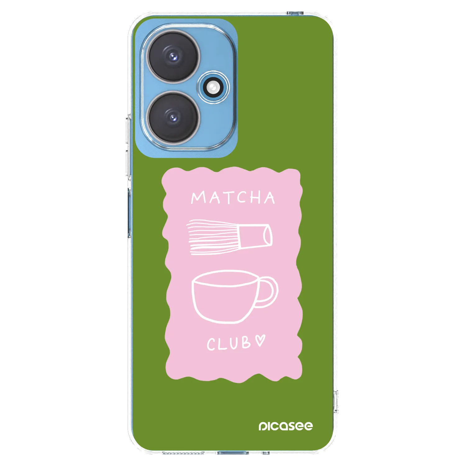 Picasee husă transparentă din silicon pentru Xiaomi Redmi 13C 5G - Matcha club