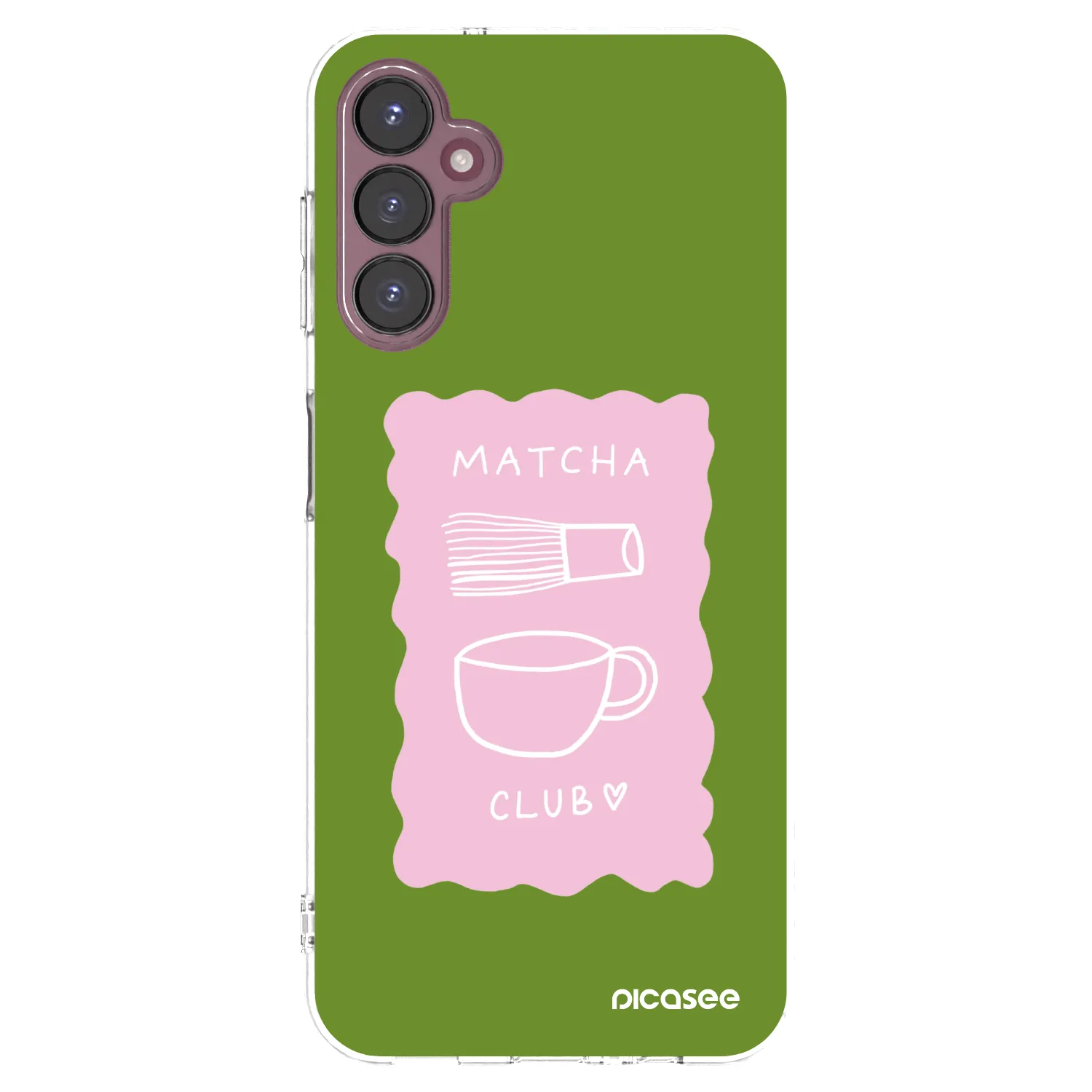 Picasee husă transparentă din silicon pentru Samsung Galaxy A05s A057G - Matcha club