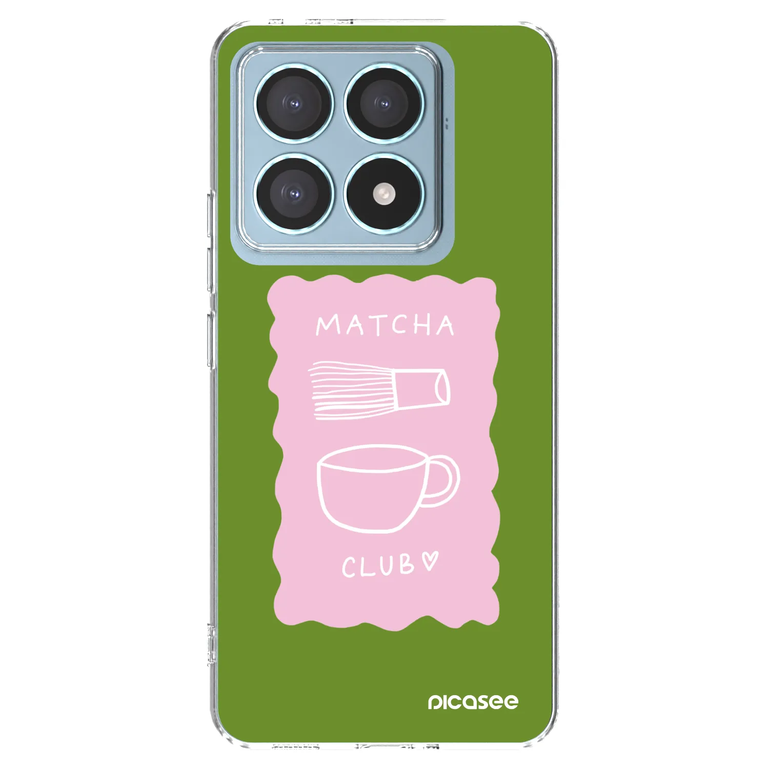 Picasee husă transparentă din silicon pentru Xiaomi 14T Pro - Matcha club