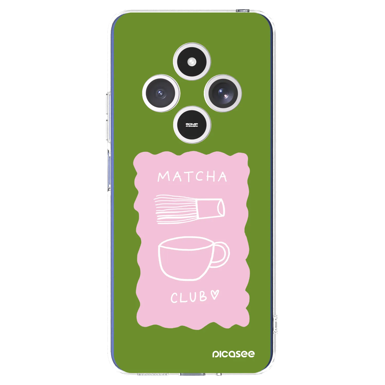 Picasee husă transparentă din silicon pentru Xiaomi Redmi 14C - Matcha club