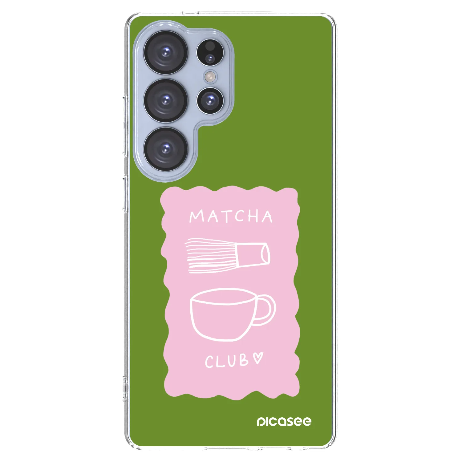 Picasee husă transparentă din silicon pentru Samsung Galaxy S25 Ultra 5G - Matcha club