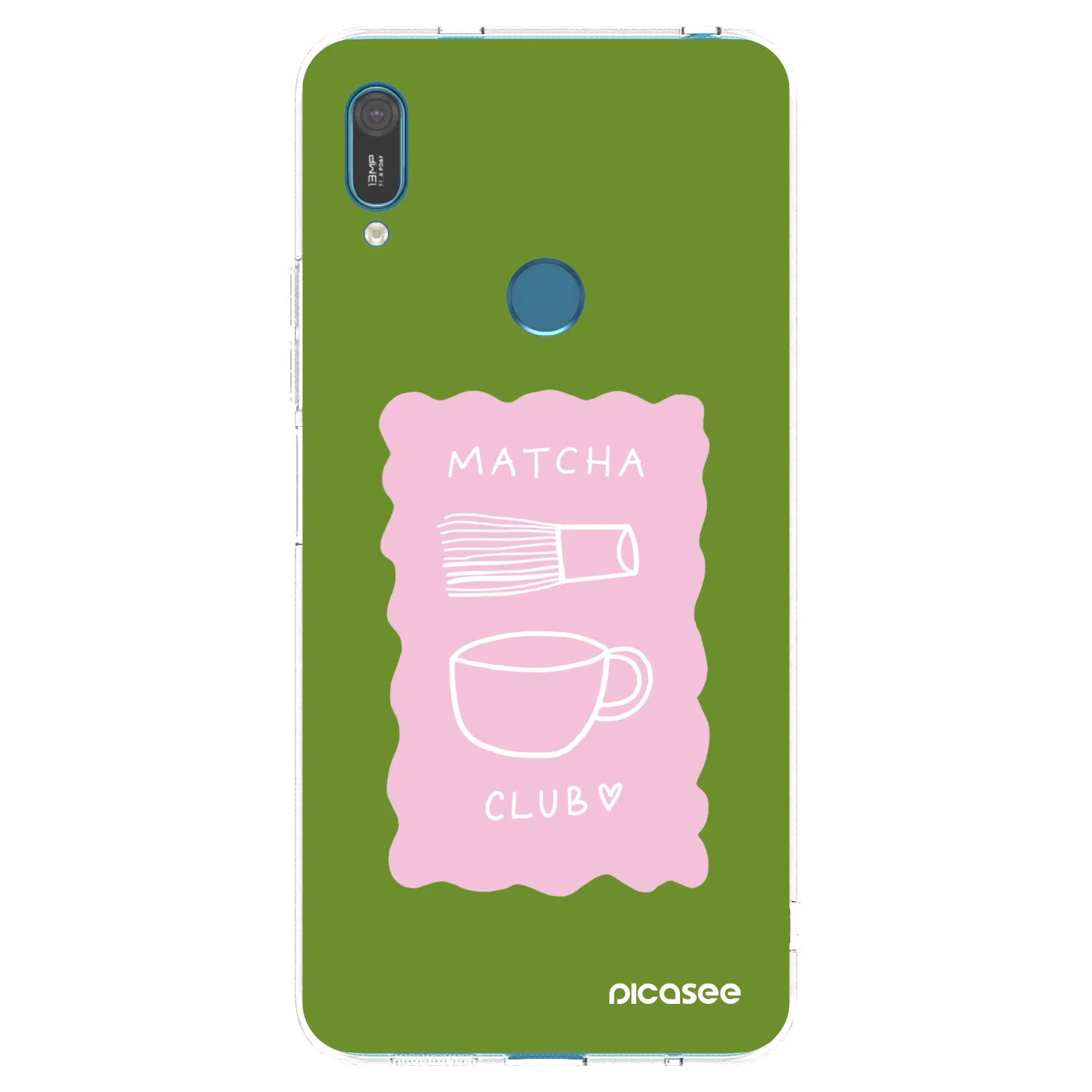 Picasee husă transparentă din silicon pentru Huawei Y7 2019 - Matcha club