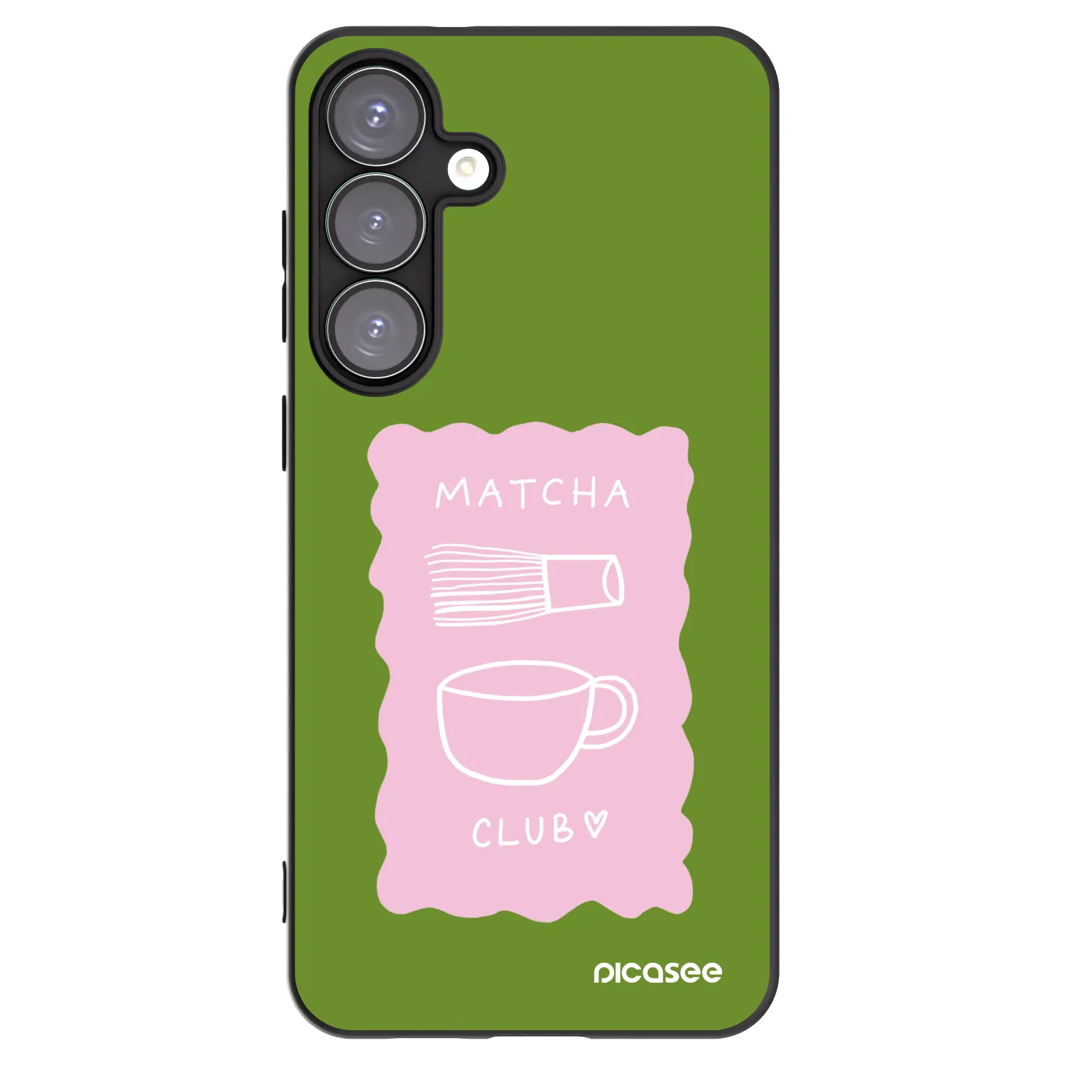 Picasee husă neagră din silicon pentru Samsung Galaxy S25+ 5G - Matcha club