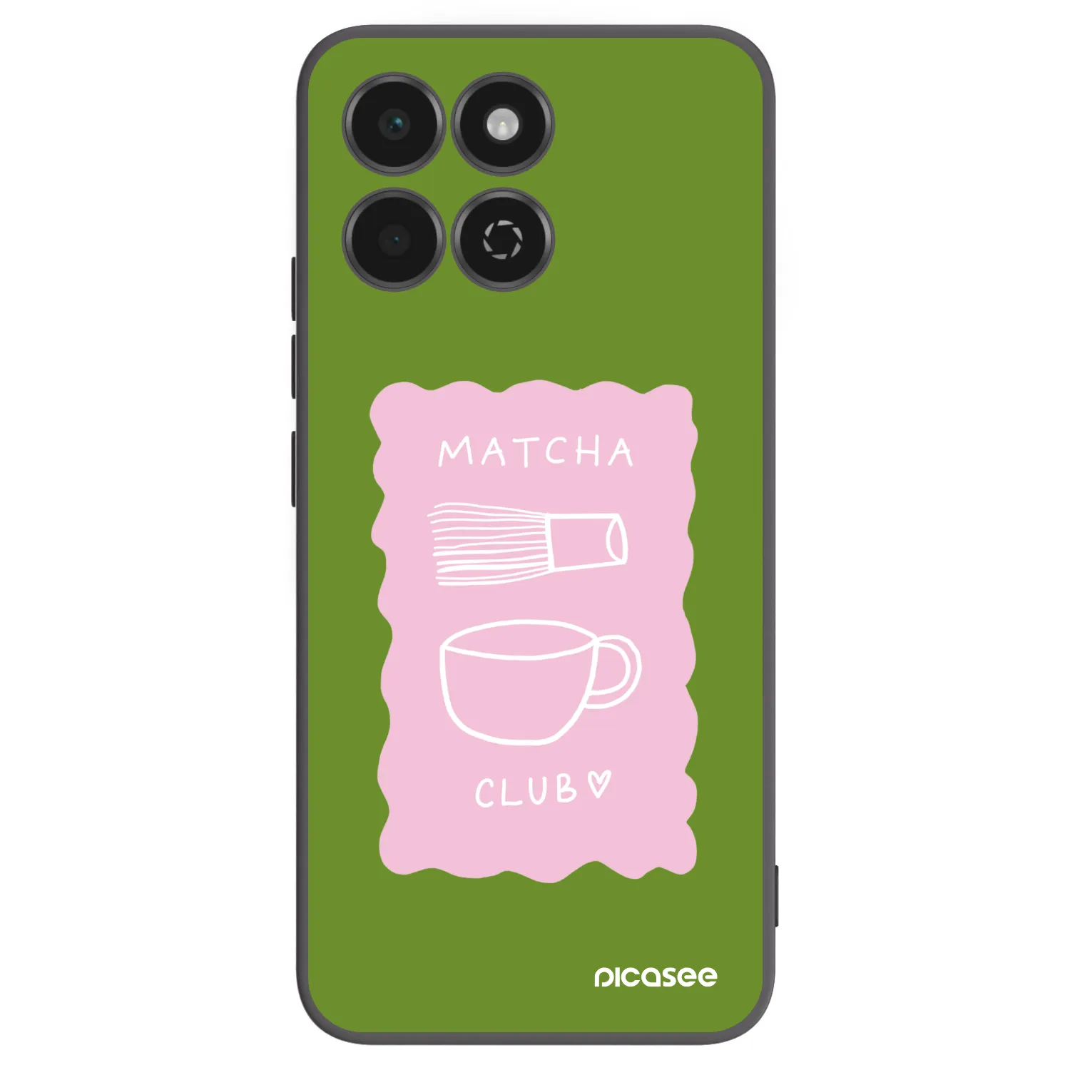 Picasee husă neagră din silicon pentru Honor 200 Smart 5G - Matcha club