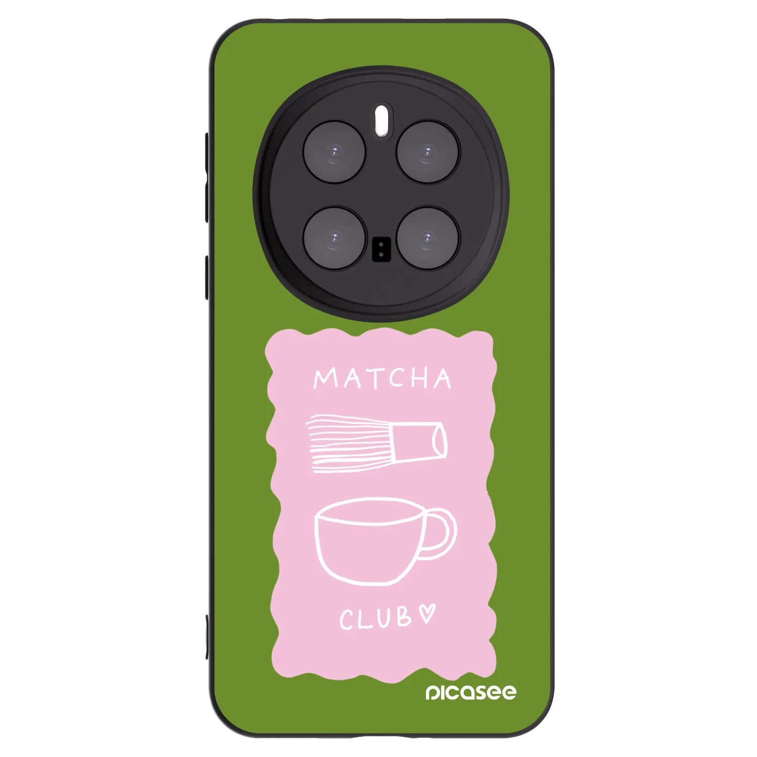Picasee husă neagră din silicon pentru Honor Magic7 Pro 5G - Matcha club