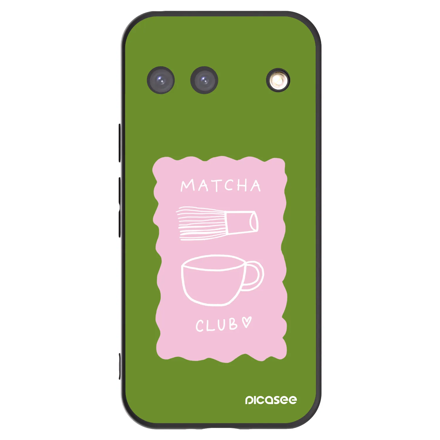 Picasee husă neagră din silicon pentru Google Pixel 9 - Matcha club