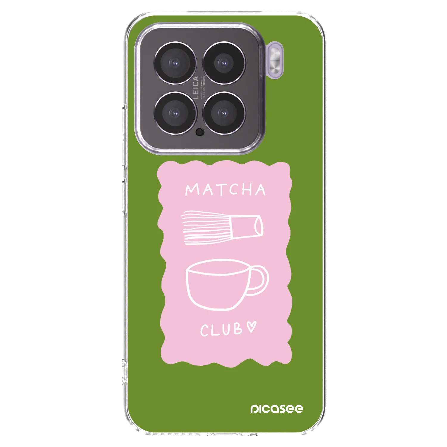 Picasee husă transparentă din silicon pentru Xiaomi 15 - Matcha club