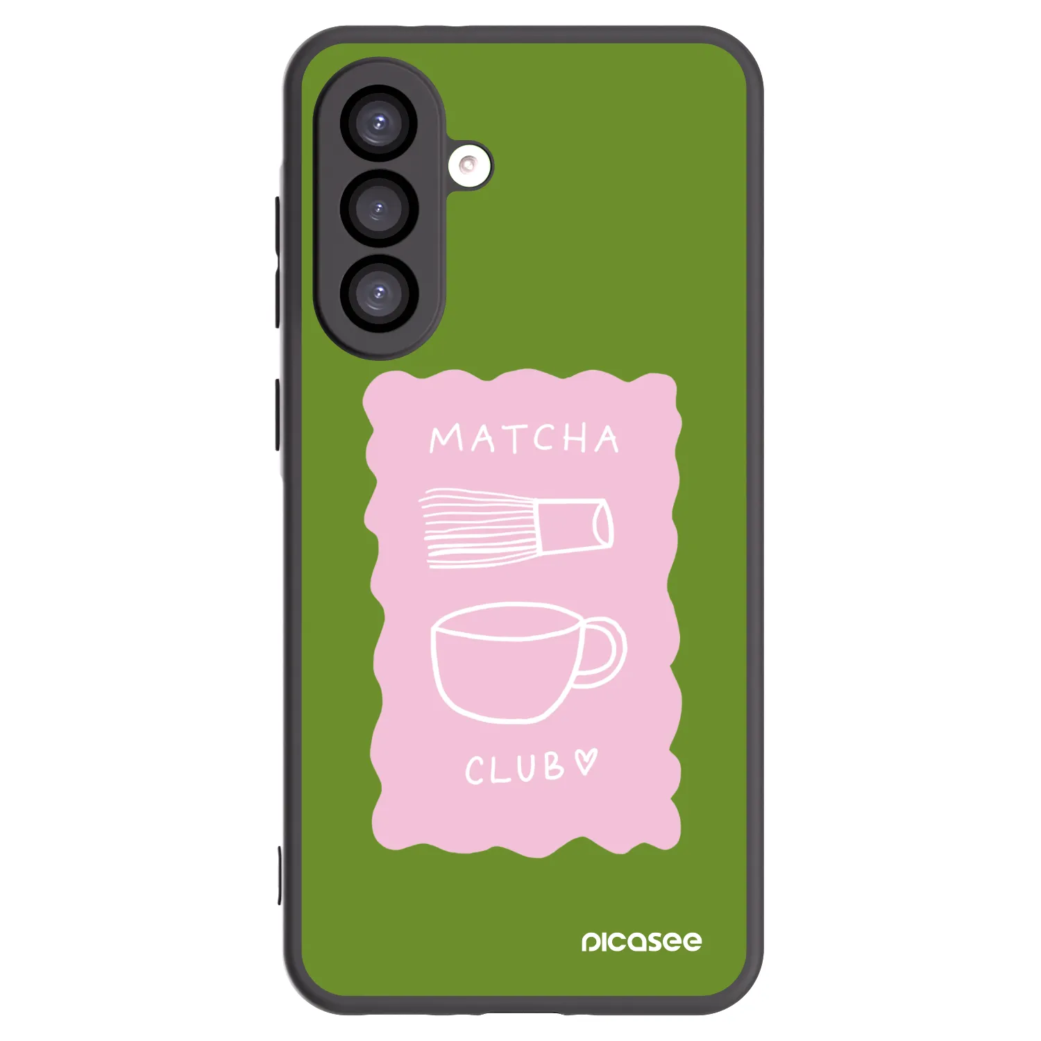 Picasee husă neagră din silicon pentru Samsung Galaxy A26 5G A266B - Matcha club