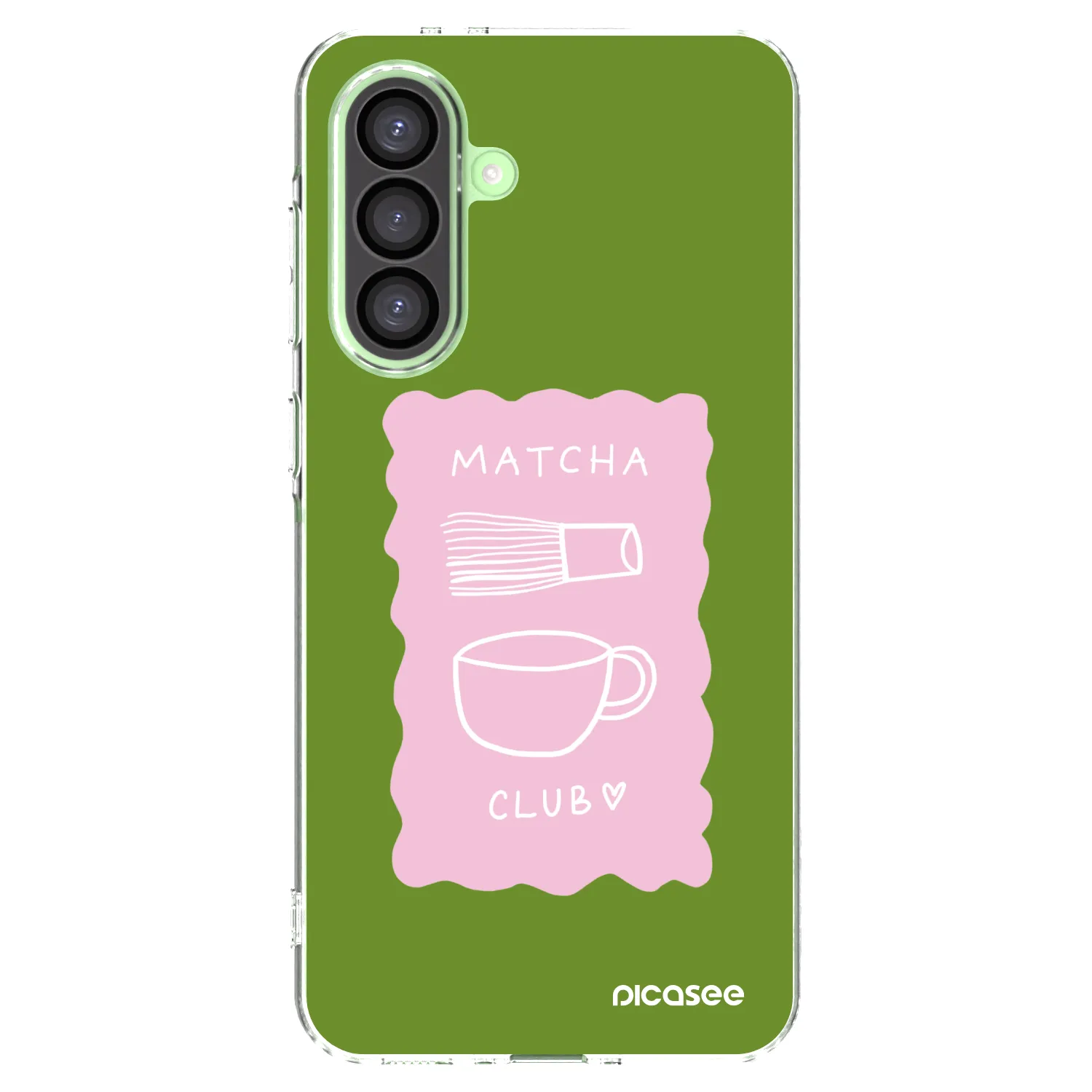 Picasee husă transparentă din silicon pentru Samsung Galaxy A26 5G A266B - Matcha club