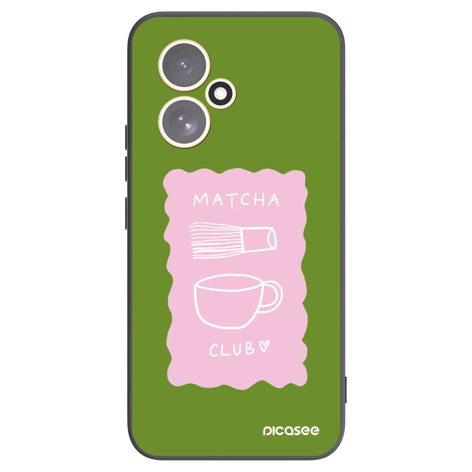 Picasee husă neagră din silicon pentru Honor 400 5G - Matcha club