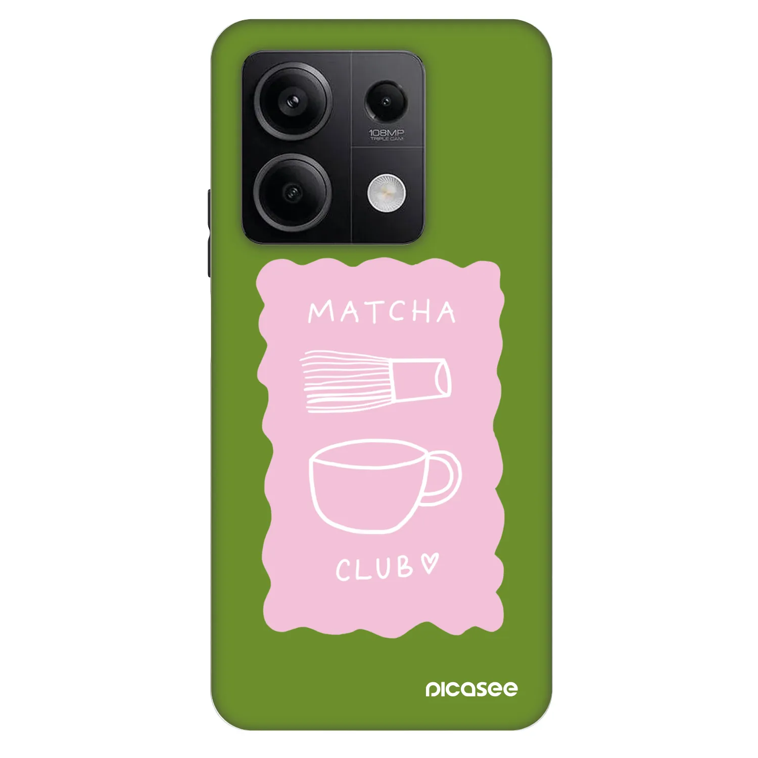 Picasee Fashion Case pentru Xiaomi Redmi Note 13 5G - Matcha club