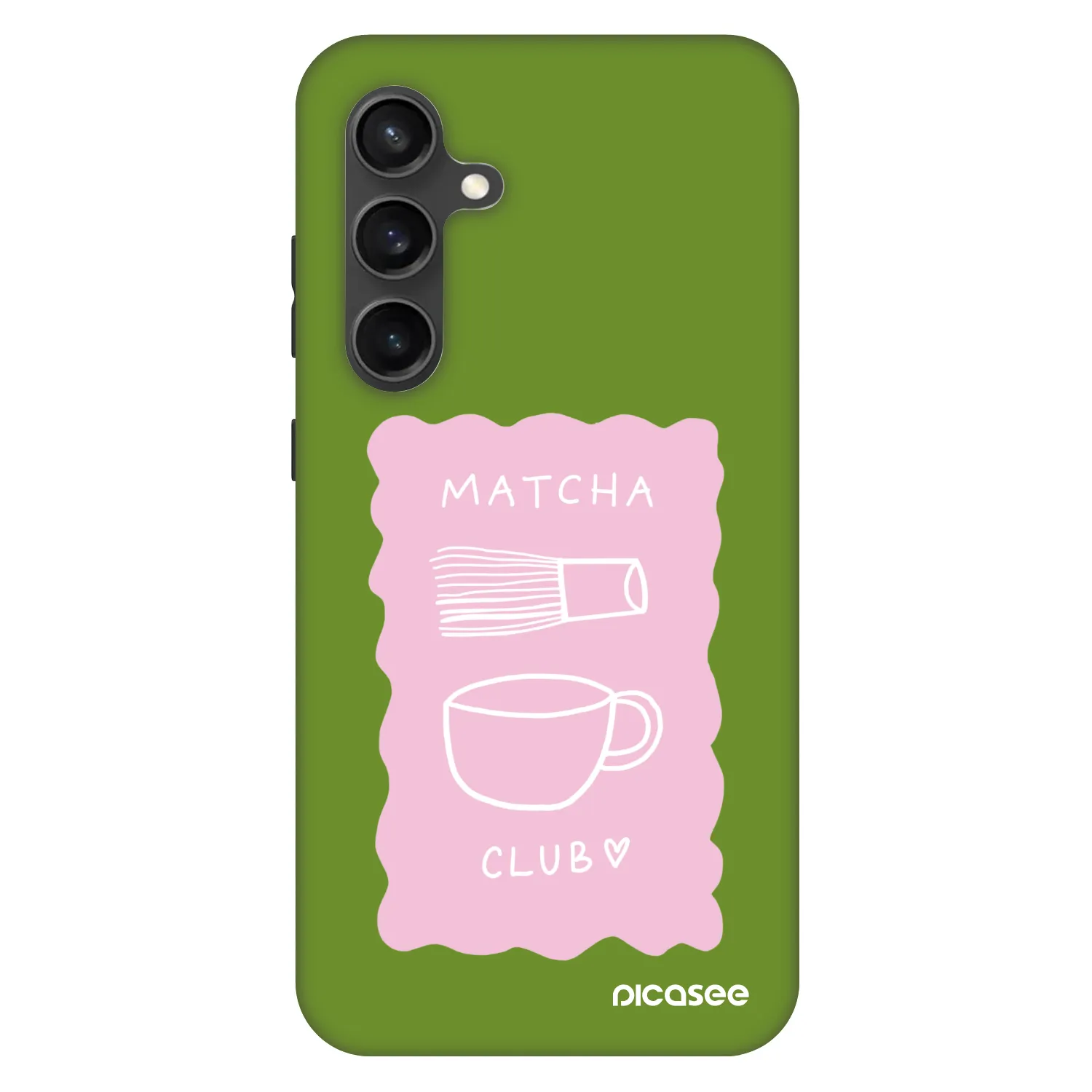 Picasee Fashion Case pentru Samsung Galaxy S24 FE S721B - Matcha club