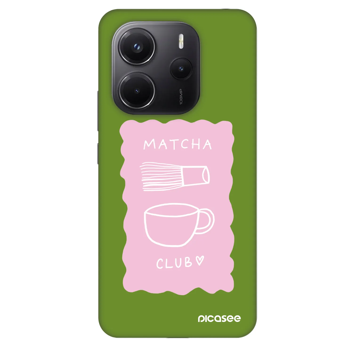 Picasee Fashion Case pentru Xiaomi Redmi Note 14 4G - Matcha club