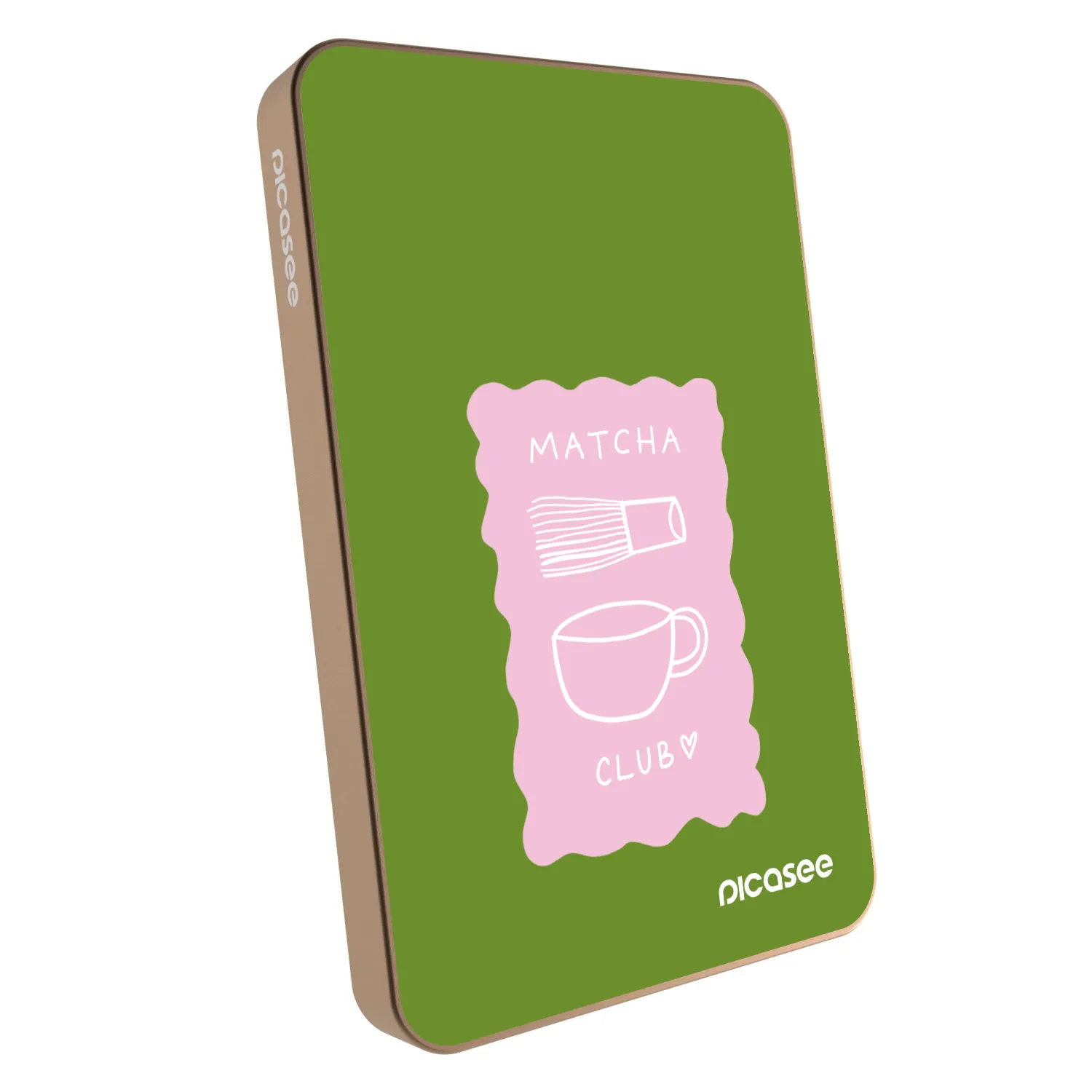 Picasee Powerbank cu MagSafe 5 000 mAh De aur - Matcha club
