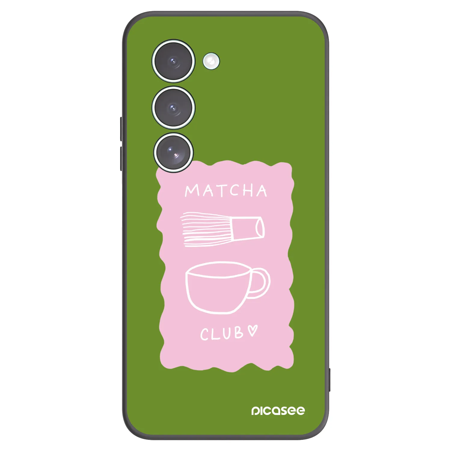 Picasee husă neagră din silicon pentru Xiaomi Redmi 15 5G - Matcha club