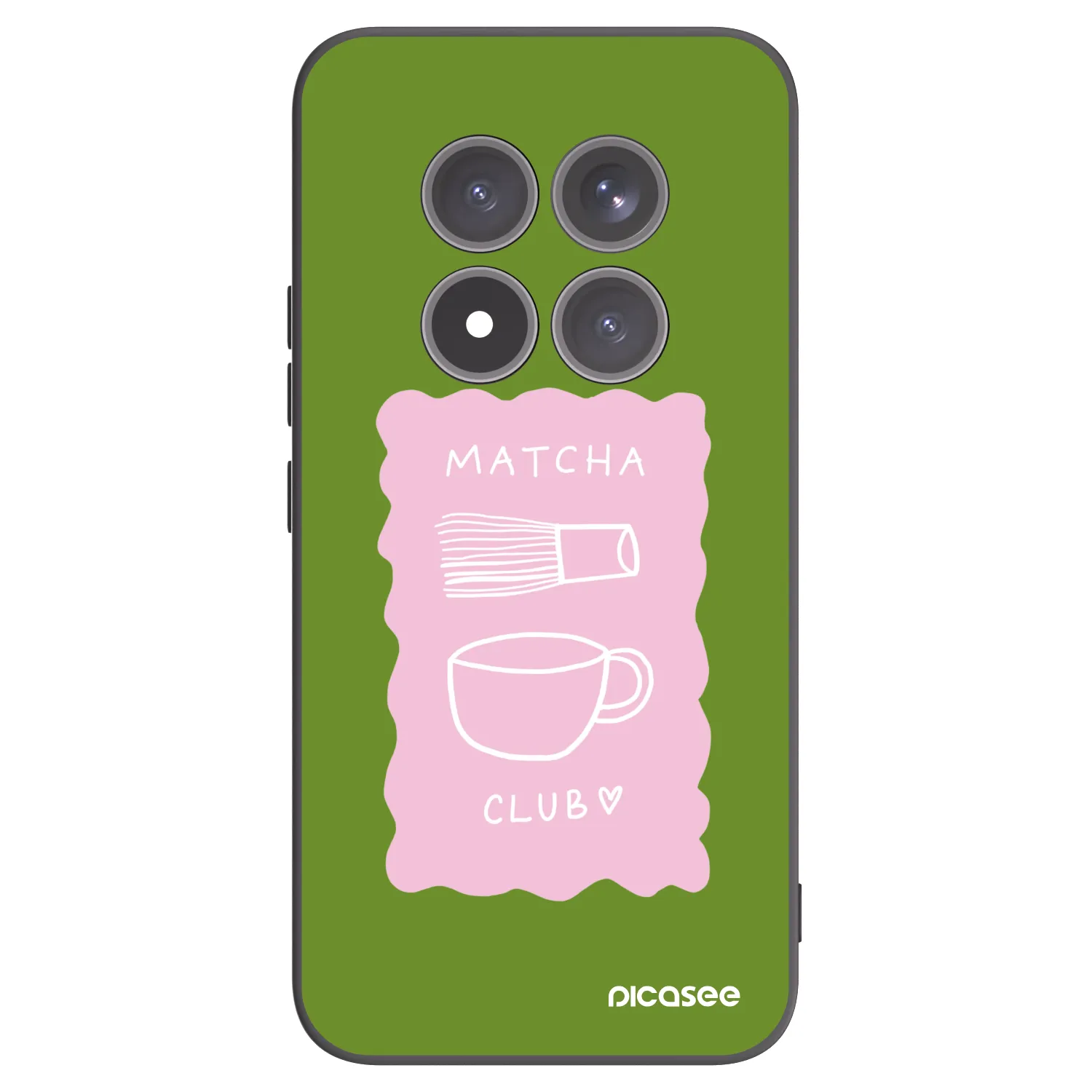 Picasee husă neagră din silicon pentru Xiaomi Redmi Note 15 Pro+ - Matcha club