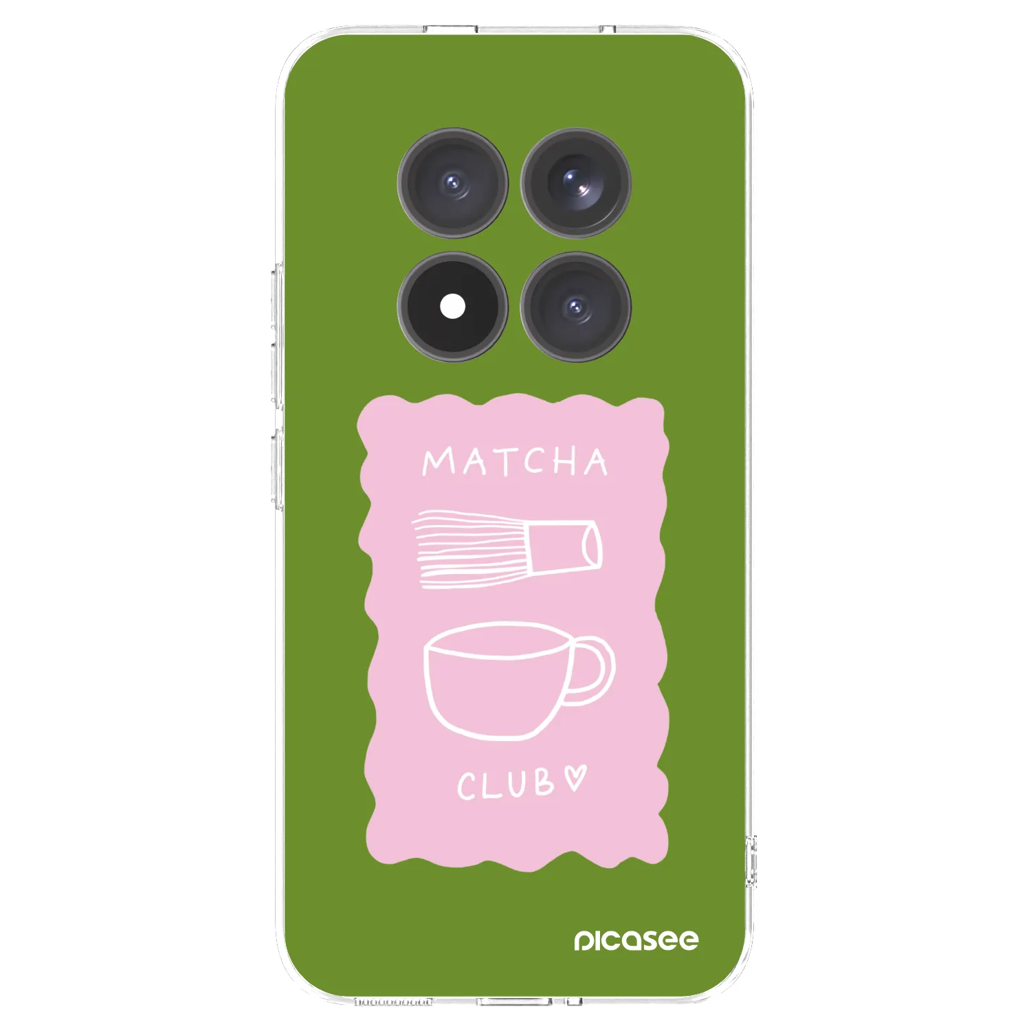 Picasee husă transparentă din silicon pentru Xiaomi Redmi Note 15 Pro+ - Matcha club