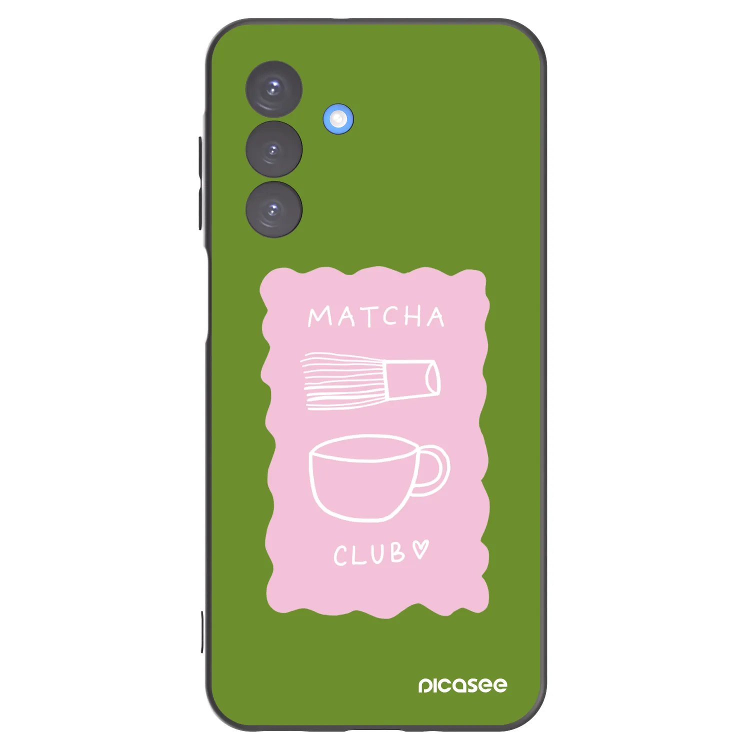 Picasee husă neagră din silicon pentru Samsung Galaxy A17 5G - Matcha club