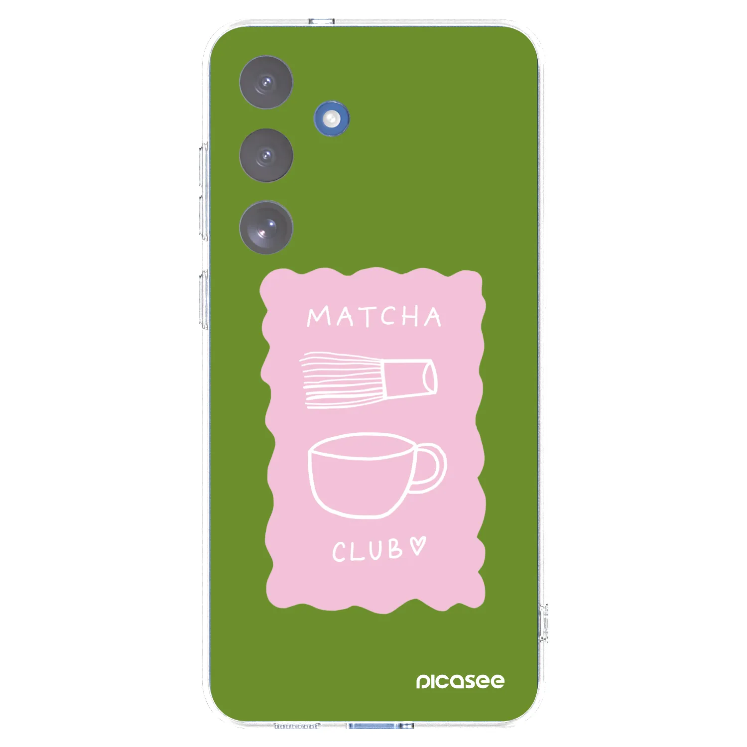 Picasee husă transparentă din silicon pentru Samsung Galaxy S25 FE 5G - Matcha club