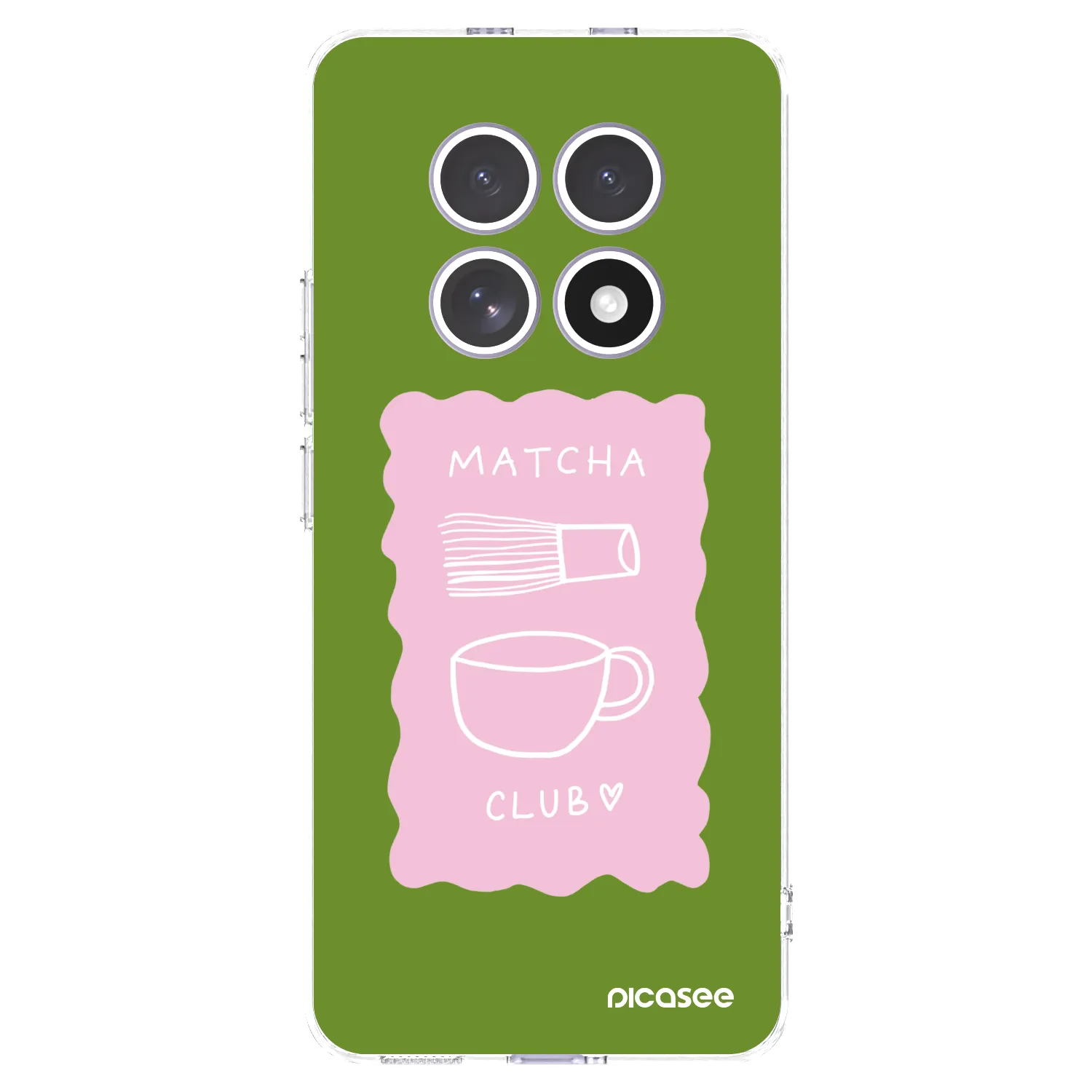 Picasee husă transparentă din silicon pentru Xiaomi Redmi Note 15 4G - Matcha club