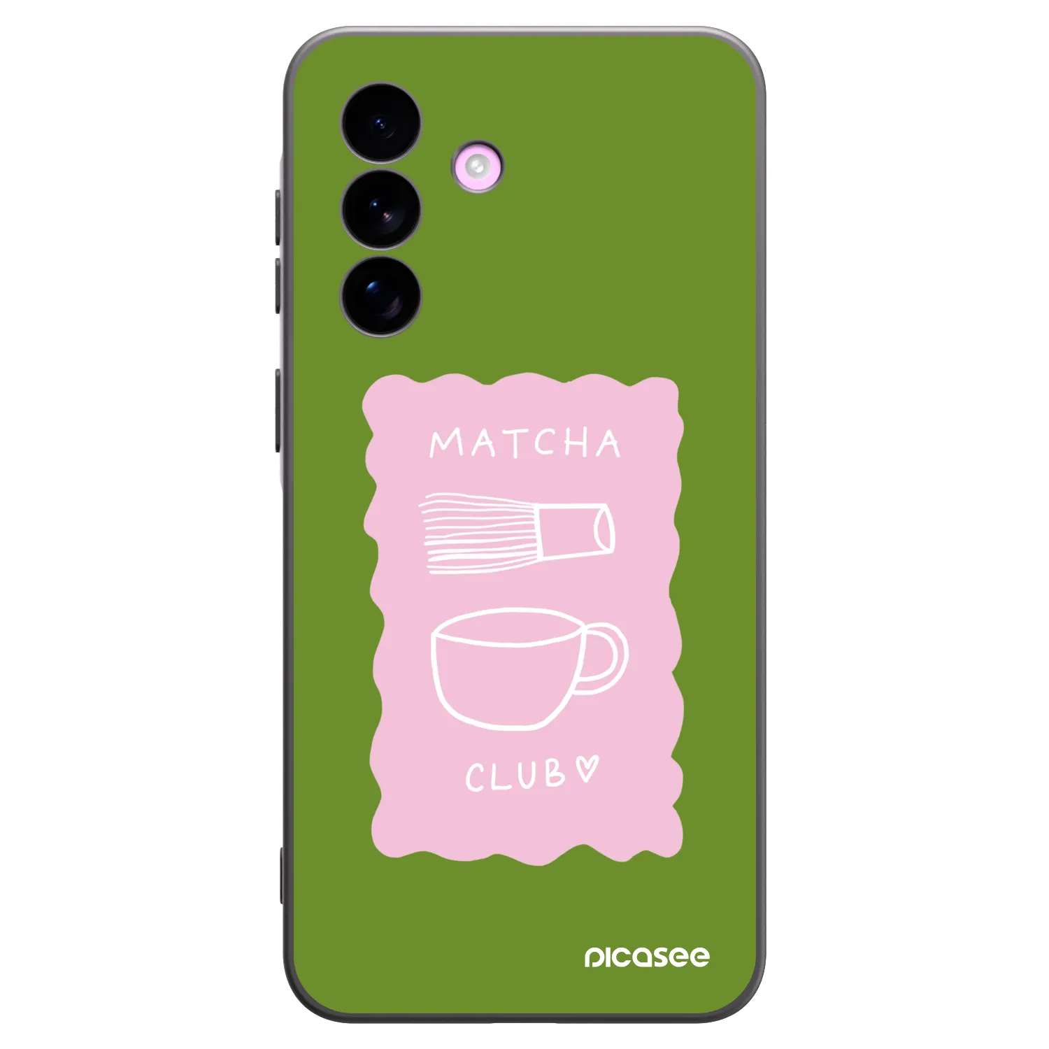 Picasee husă neagră din silicon pentru Samsung Galaxy A57 5G - Matcha club