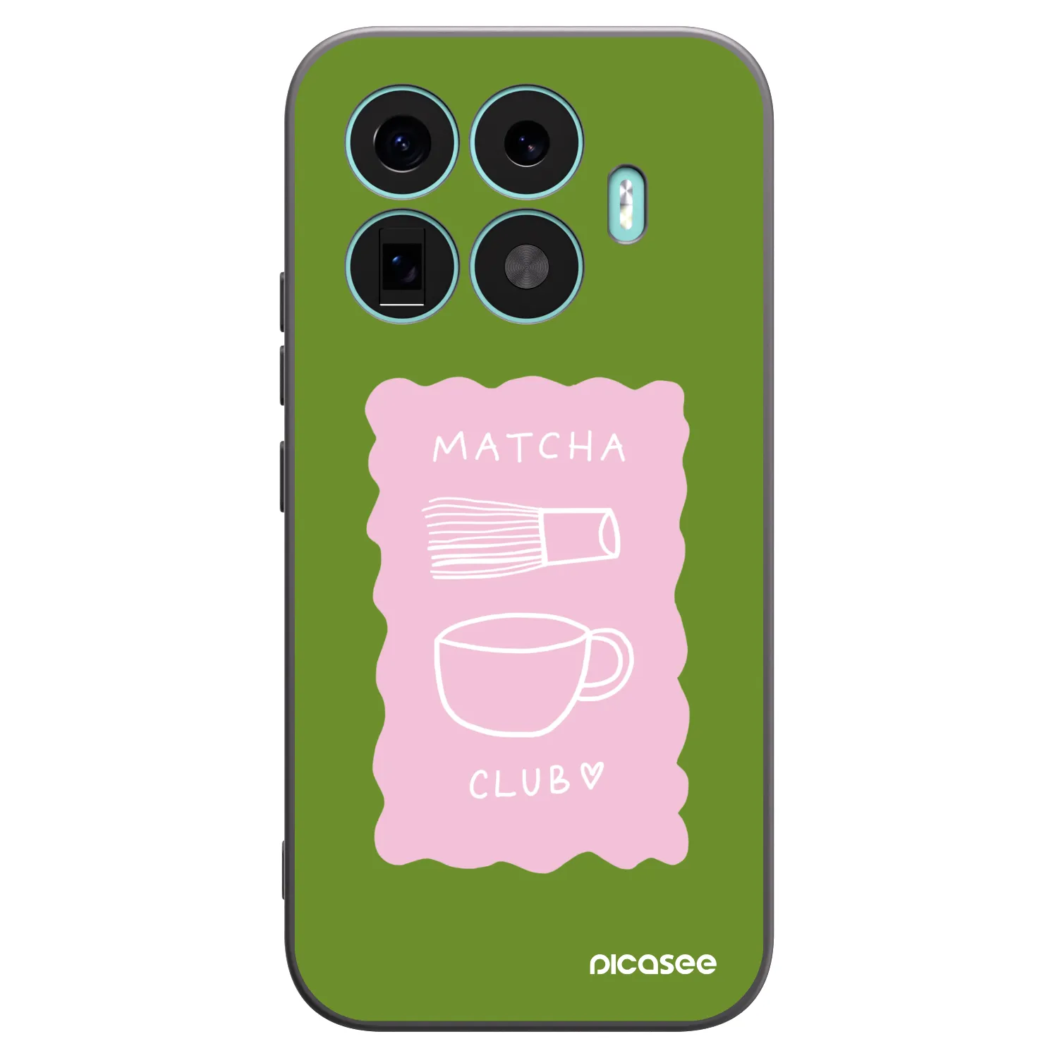 Picasee husă neagră din silicon pentru Xiaomi 17T - Matcha club