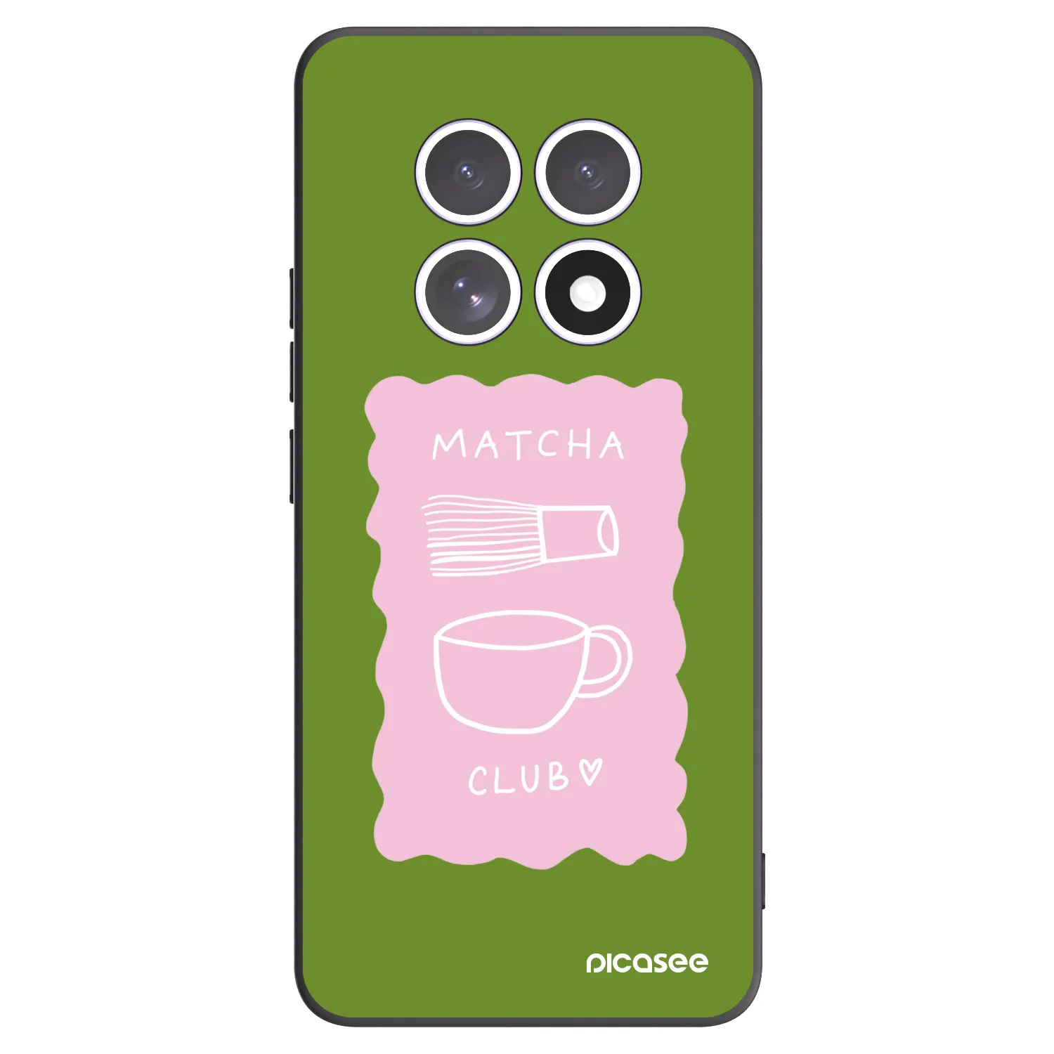 Picasee husă neagră din silicon pentru Xiaomi Redmi Note 15 5G - Matcha club