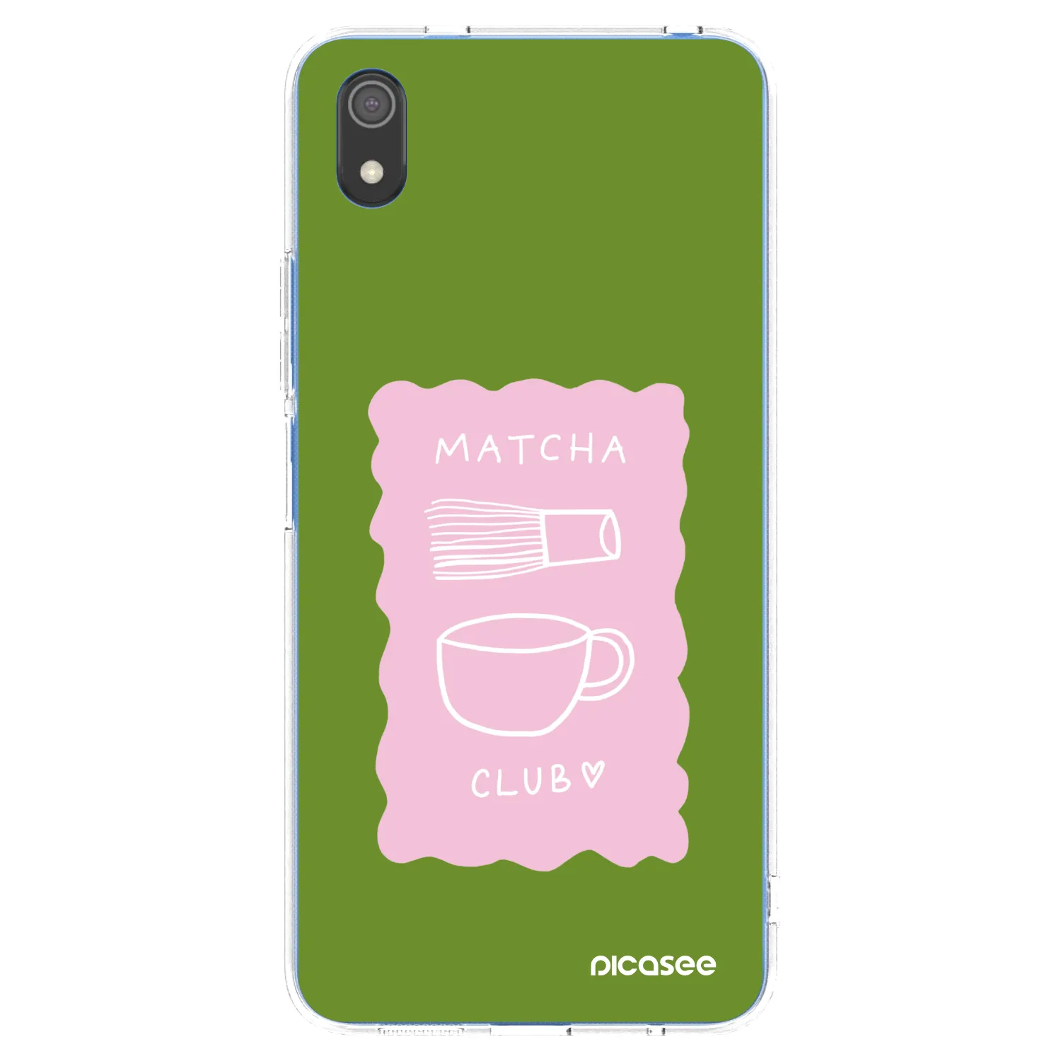 Picasee husă transparentă din silicon pentru Xiaomi Redmi 7A - Matcha club