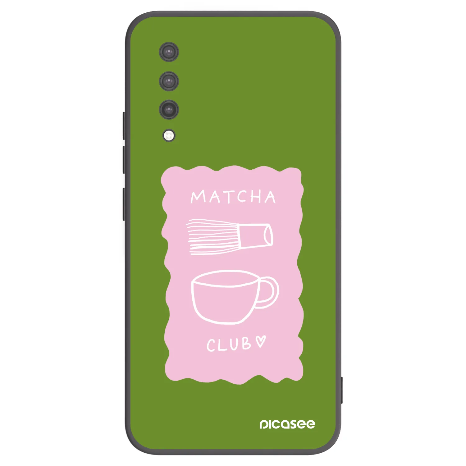 Picasee husă neagră din silicon pentru Xiaomi Mi 9 Lite - Matcha club