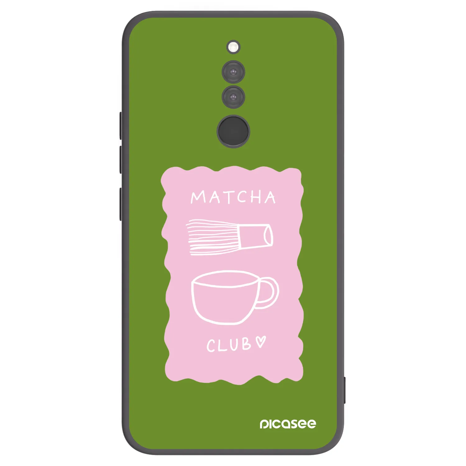 Picasee husă neagră din silicon pentru Xiaomi Redmi 8 - Matcha club