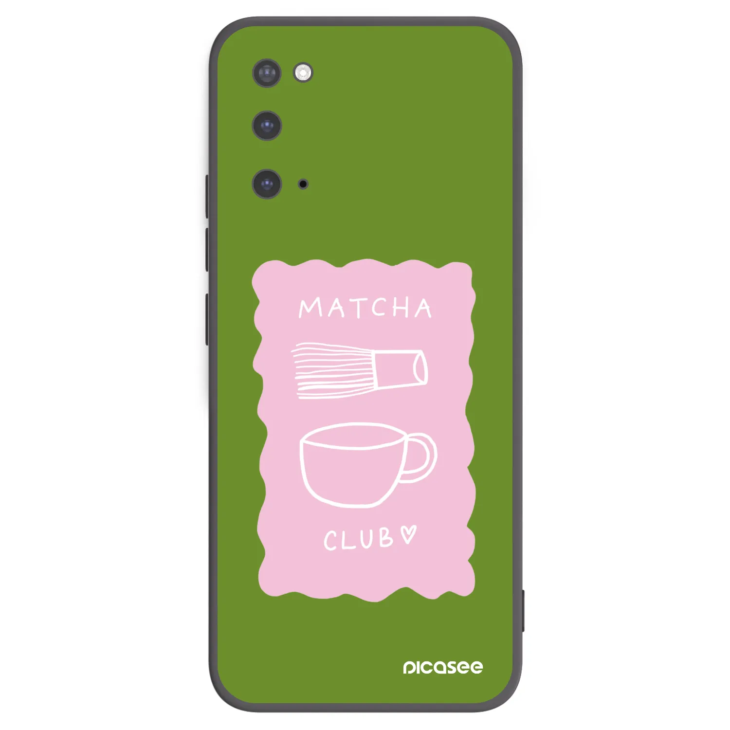 Picasee husă neagră din silicon pentru Samsung Galaxy S20 G980F - Matcha club