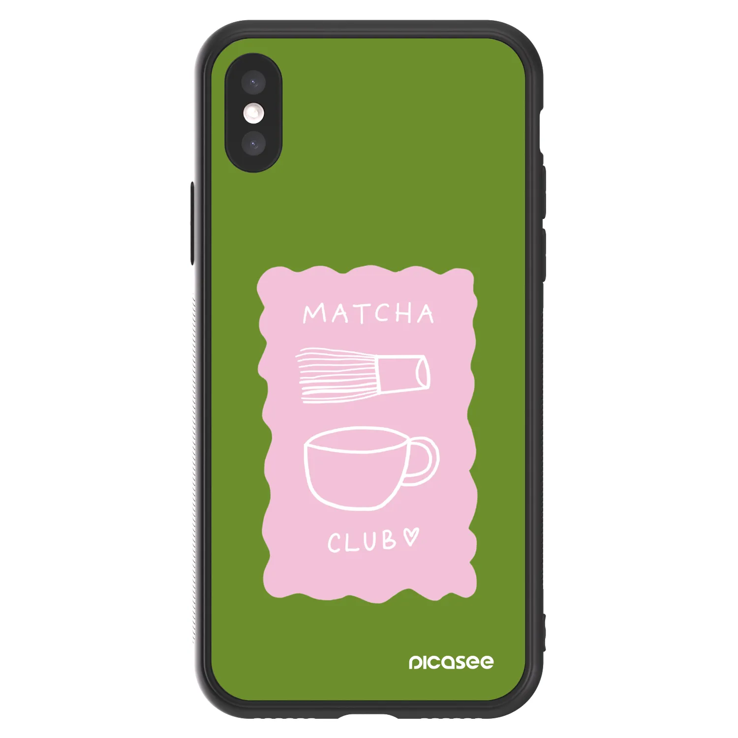 Picasee ULTIMATE CASE pentru Apple iPhone X/XS - Matcha club