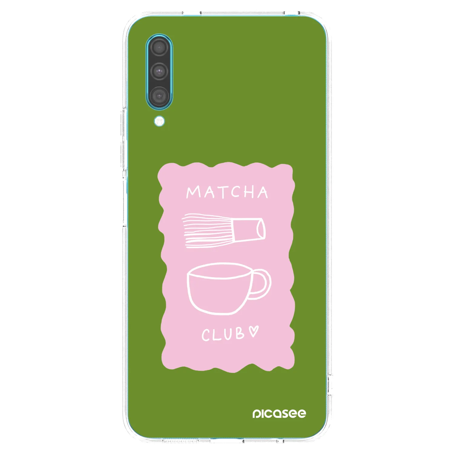 Picasee husă transparentă din silicon pentru Samsung Galaxy A30s A307F - Matcha club