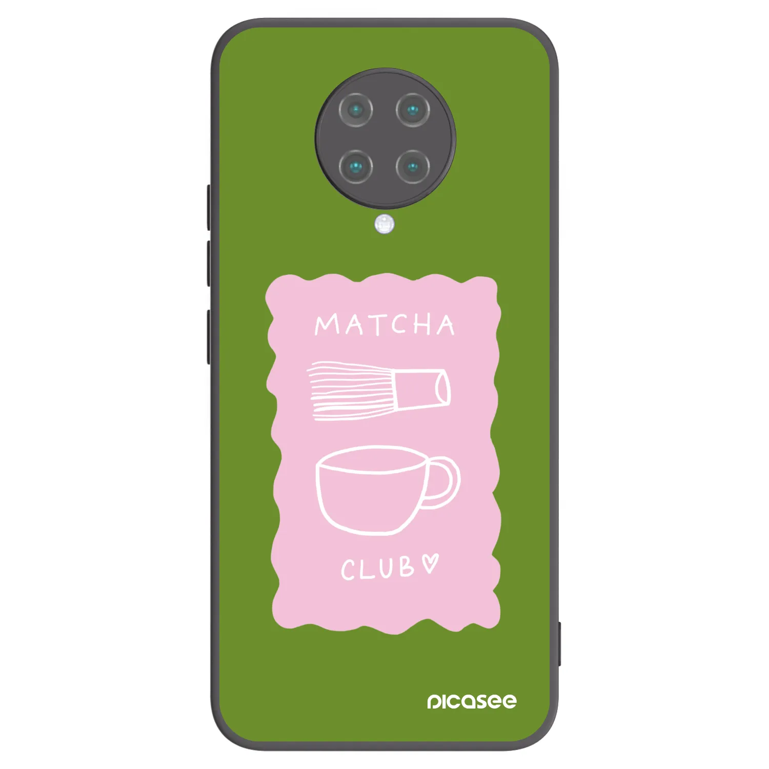 Picasee husă neagră din silicon pentru Xiaomi Poco F2 Pro - Matcha club