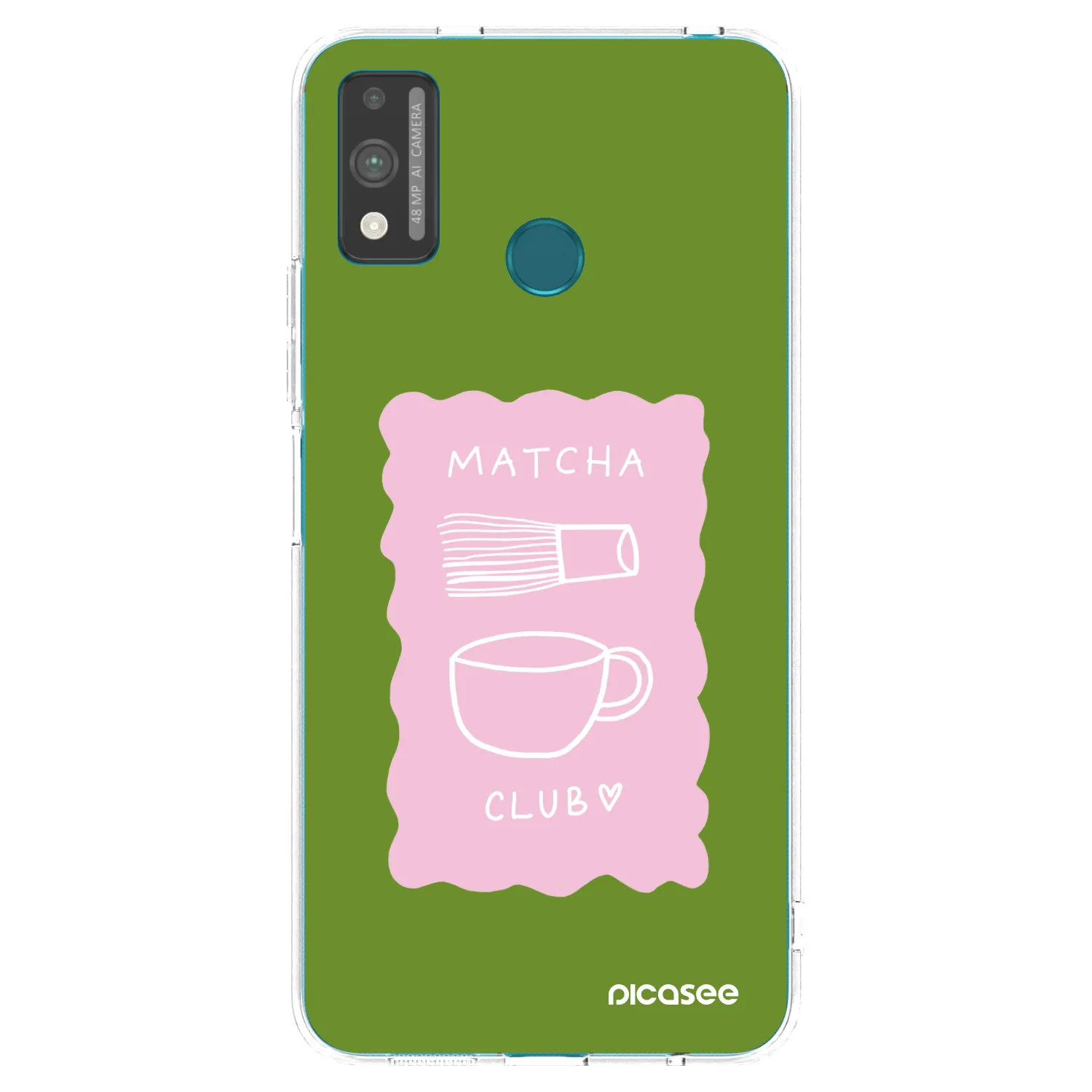 Picasee husă transparentă din silicon pentru Honor 9X Lite - Matcha club
