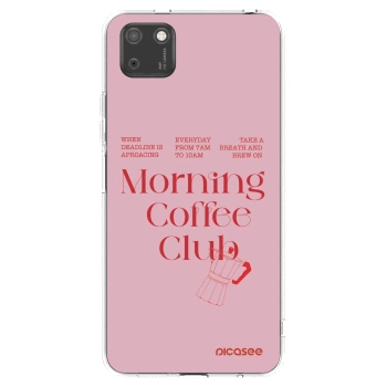 Picasee husă transparentă din silicon pentru Huawei Y5P - Morning