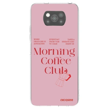 Picasee husă neagră din silicon pentru Xiaomi Poco X3 - Morning