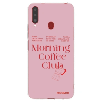 Picasee husă transparentă din silicon pentru Samsung Galaxy A20s - Morning