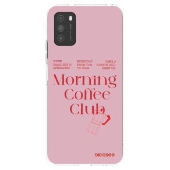 Picasee husă transparentă din silicon pentru Xiaomi Poco M3 - Morning