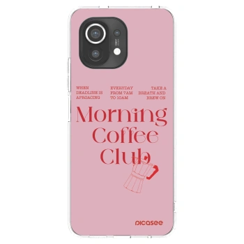 Picasee husă transparentă din silicon pentru Xiaomi Mi 11 - Morning