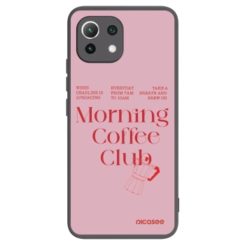 Picasee husă neagră din silicon pentru Xiaomi Mi 11 Lite - Morning
