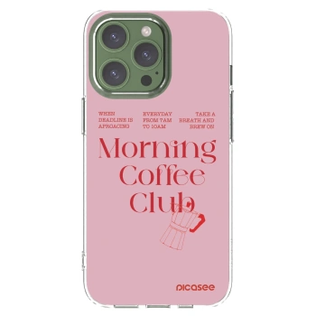 Picasee husă transparentă din silicon pentru Apple iPhone 13 Pro - Morning