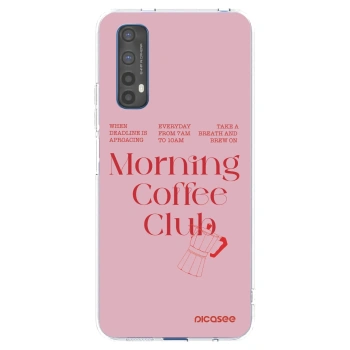 Picasee husă transparentă din silicon pentru Realme 7 - Morning