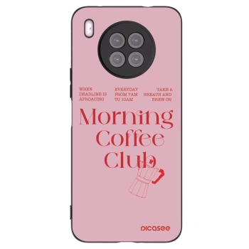 Picasee husă neagră din silicon pentru Huawei Nova 8i - Morning