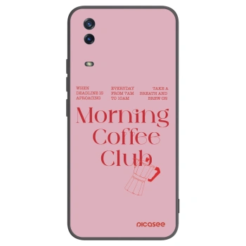 Picasee husă neagră din silicon pentru Vivo Y11s - Morning