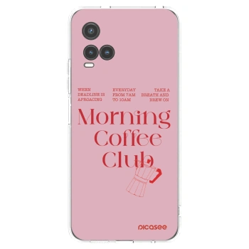 Picasee husă transparentă din silicon pentru Vivo Y33s - Morning