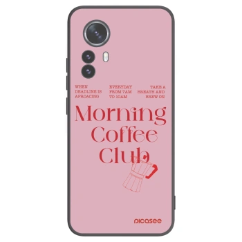 Picasee husă neagră din silicon pentru Xiaomi 12 Pro - Morning