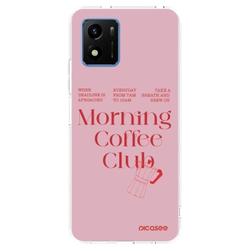 Picasee husă transparentă din silicon pentru Vivo Y01 - Morning
