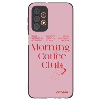 Picasee husă neagră din silicon pentru Samsung Galaxy A23 A235F 4G - Morning