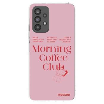 Picasee husă transparentă din silicon pentru Samsung Galaxy A73 5G - Morning